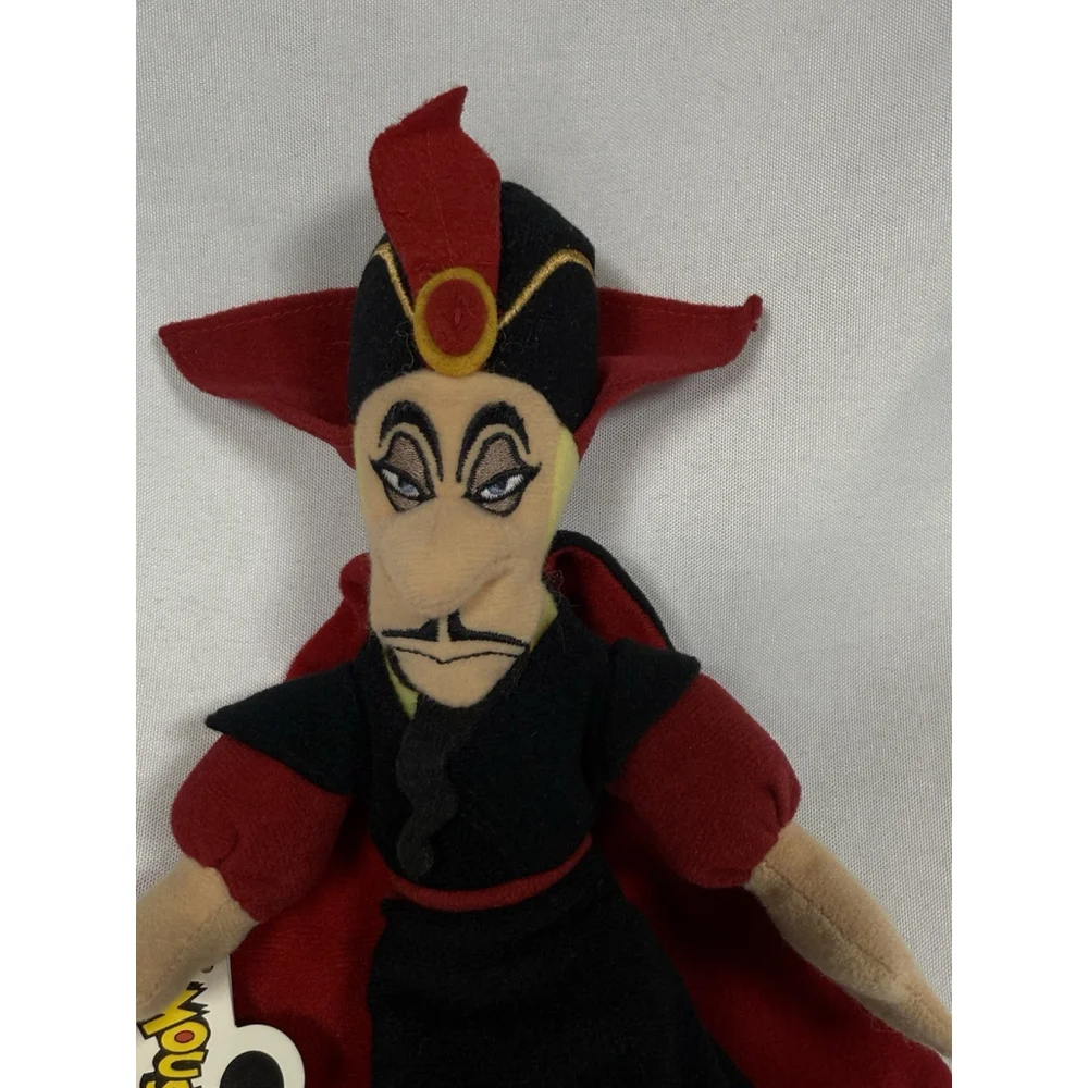 Disney Store Jafar Mini Bean Bag Plush New With Tags Aladdin 9 1/2”